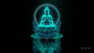 4K 风水玄学 桌面开光玉佛