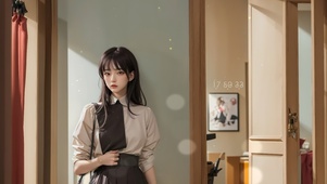 阳光书房美女