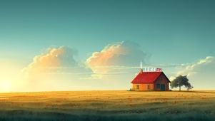 草原小屋
