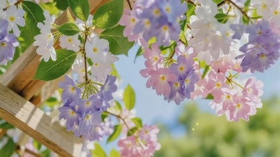 春枝漫花