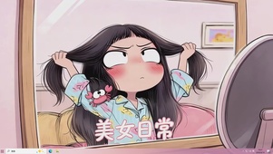 美女日常