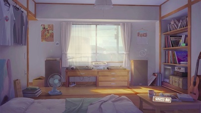 安静的午后房间