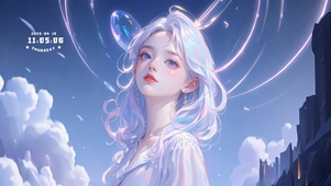 花漾壁纸|唯美女孩