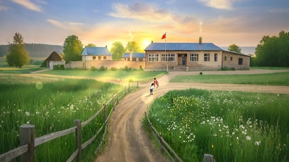 催泪向~梦回儿时的乡村小学~