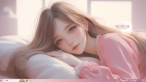 可爱睡衣女神