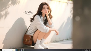 清纯靓丽长腿少女