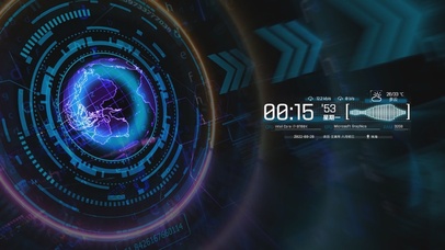 科技炫酷地球-横屏