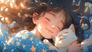 她和她的猫