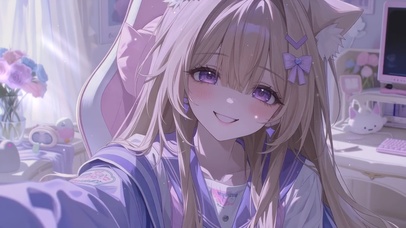 清纯狐耳少女