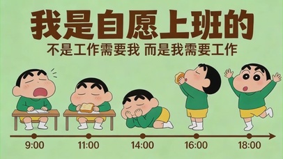 我是自愿上班的