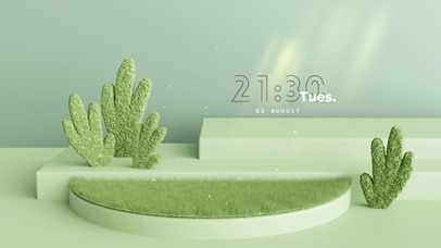 4K 清新简约桌面