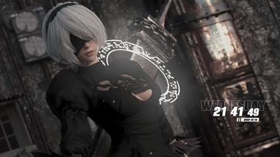 白色可爱短发少女