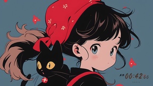 吉卜力少女