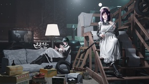 黑丝女仆