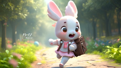 森林小兔兔