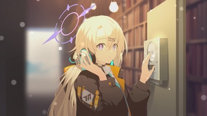 安静听歌的女孩