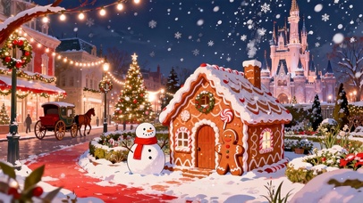 姜饼人糖果小屋