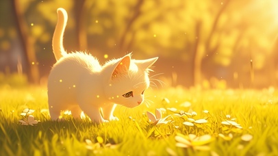 4K 温馨下午时光 喵星人时光