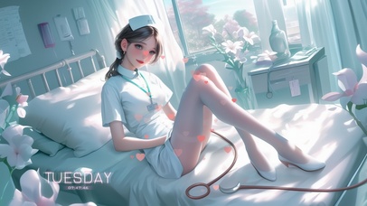 身影如同微风拂过的花瓣