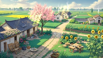 宁静乡村田园生活