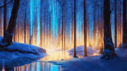 雪景迷梦（动态版）