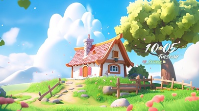 治愈田园山间小屋