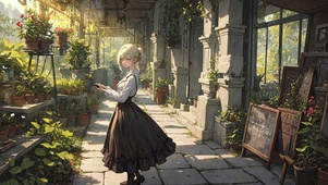 4k高清花房少女