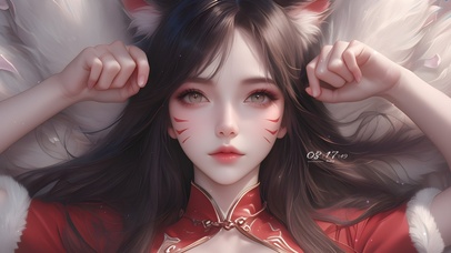 4K清纯可爱古风睡衣阿狸