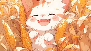 丰收的猫