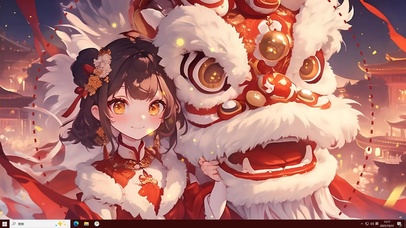 醒狮少女(动漫动态壁纸) - 动态壁纸下载 - 元气壁纸