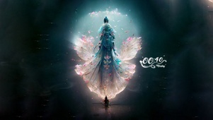 唯美梦幻古风苗族女神