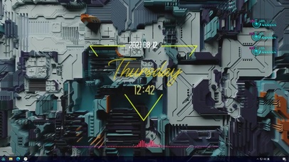 科幻三维立体主题