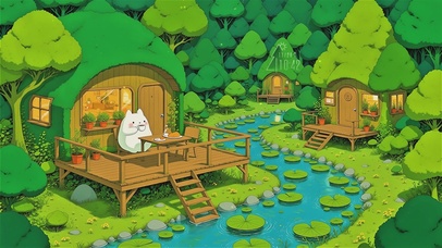 溪涧林屋的治愈日常