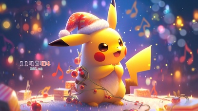 圣诞皮卡丘
