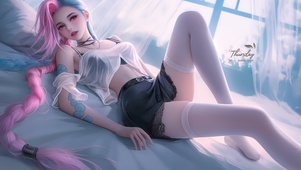 唯美长腿女孩