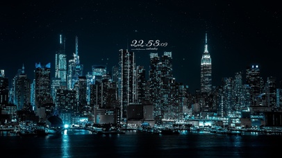 6K繁华都市夜景