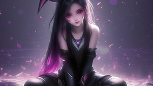 可爱的兔女郎