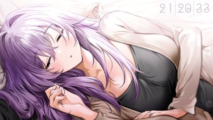 熟睡的少女