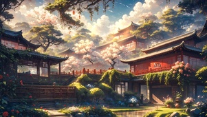 斗拱飞檐映红墙