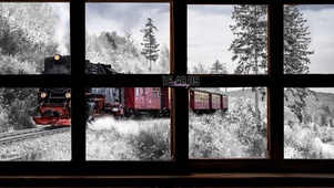 窗外雪景~