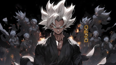 银发酷炫赛亚人