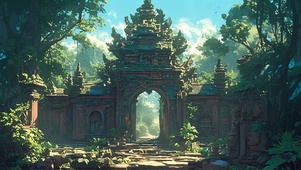 神秘丛林遗迹