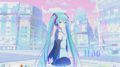 初音-赛博朋克