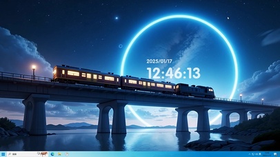 穿行的火车（光环）