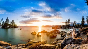 日出大海风景