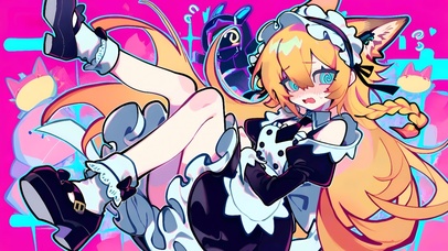 忍冬-喵斯快跑-小惊慌-女仆