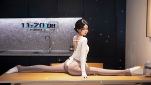 瑜伽少女