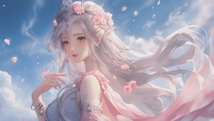 桃花少女