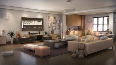 4K温馨小熊客厅