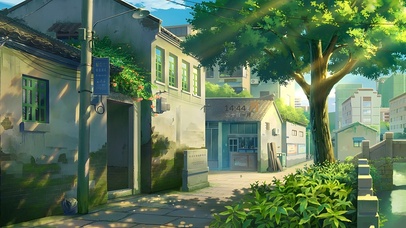 唯美治愈夏日乡村小路